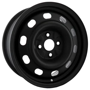 Envy Wheels – NX4 STEEL WHEEL – Black – 15″x6″ 42mm – All weather Wheels – NX42540